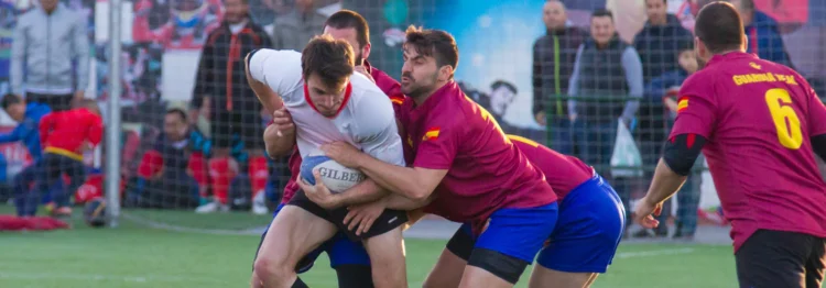Gran éxito del primer triangular de rugby en Vallecas