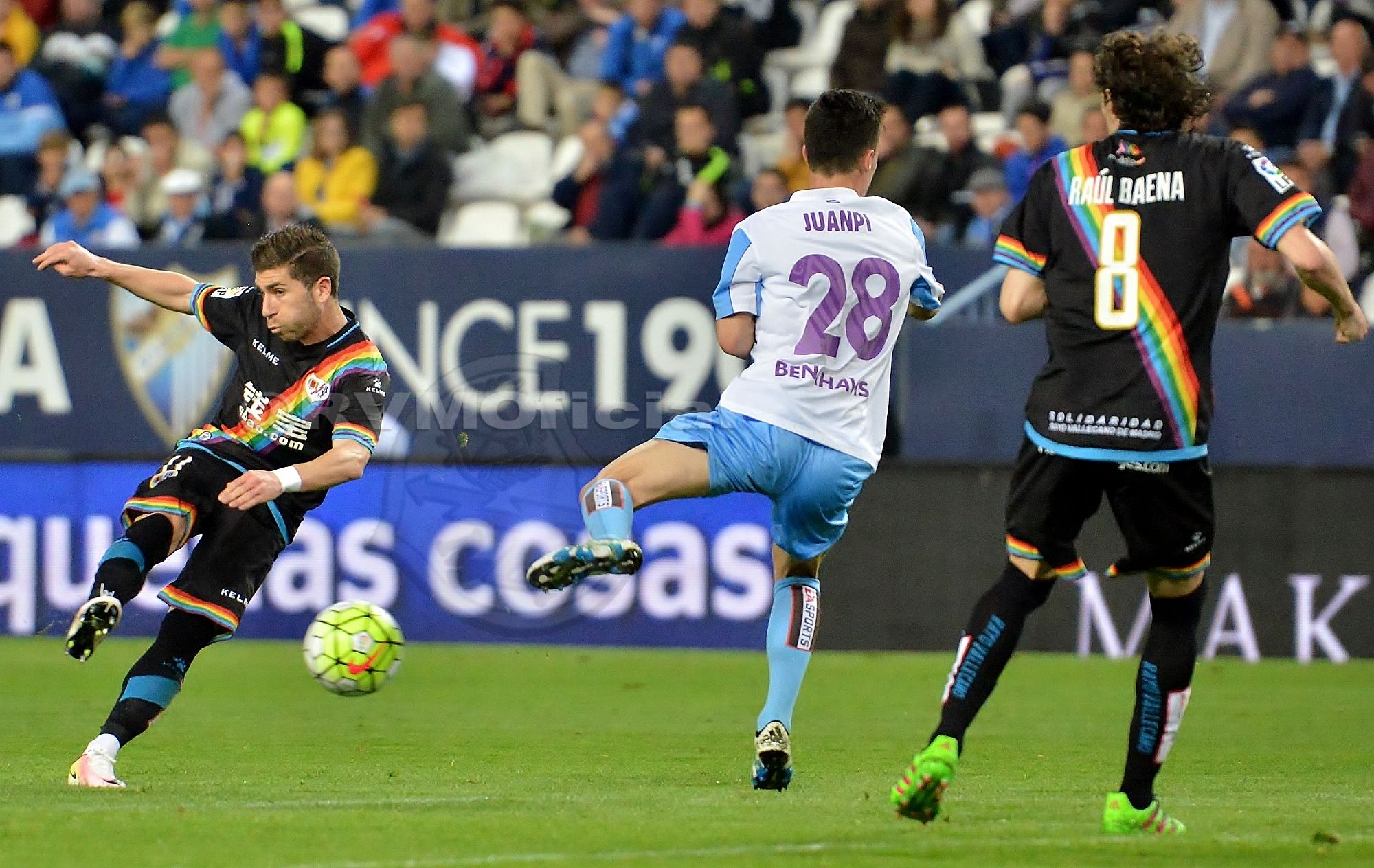 Jugada del gol del Rayo Vallecano (Foto: Rayo Vallecano)