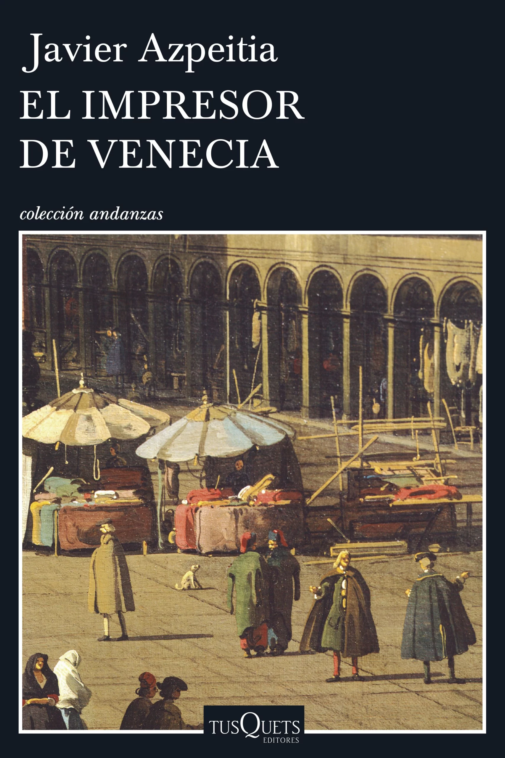 Portada de 'El impresor de Venecia' (Tusquets)