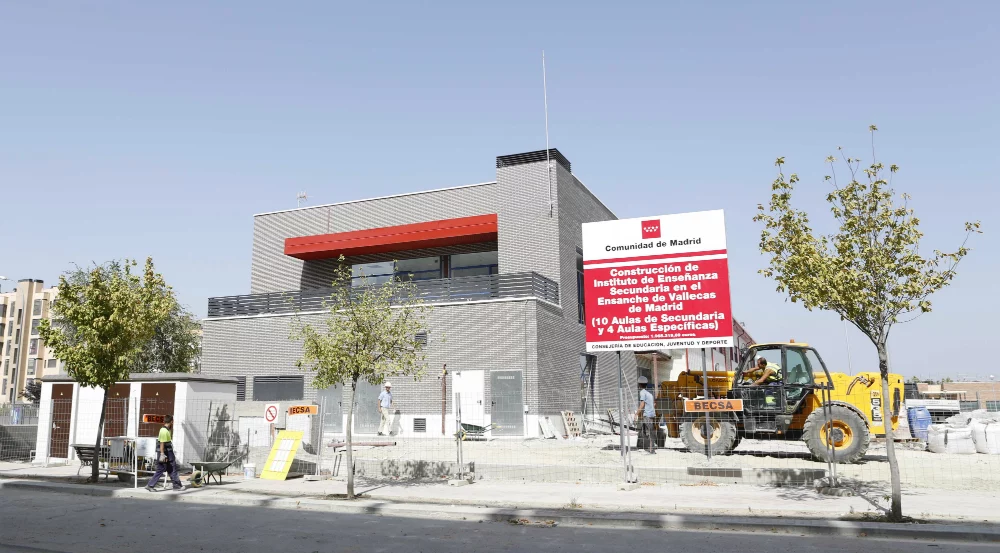 Instituto de Educación Secundaria del Ensanche de Vallecas (Foto: Comunidad de Madrid)