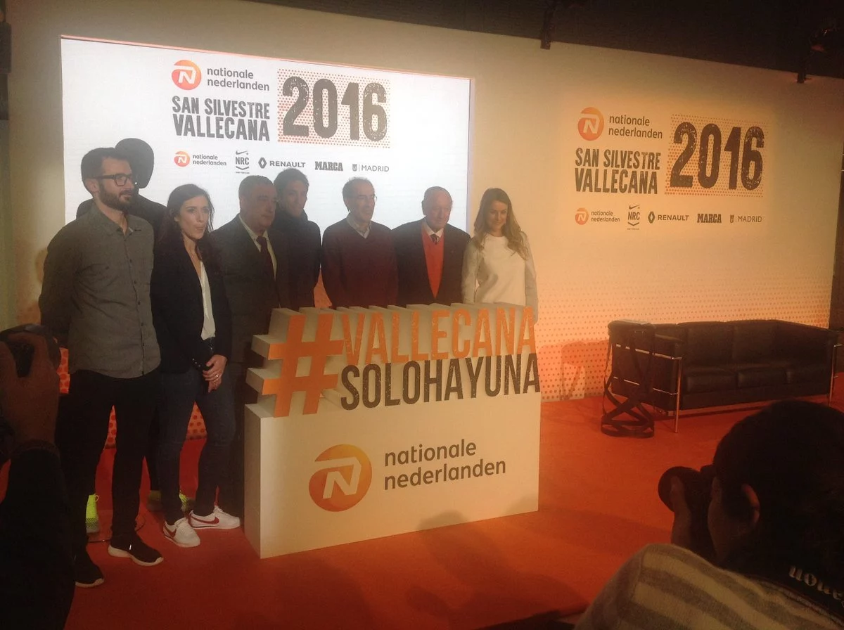 Acto de presentación (Foto: San Silvestre Vallecana)