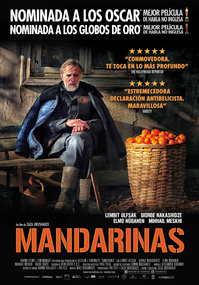 Cartel de 'Mandarinas' (Foto: Distribuidora)