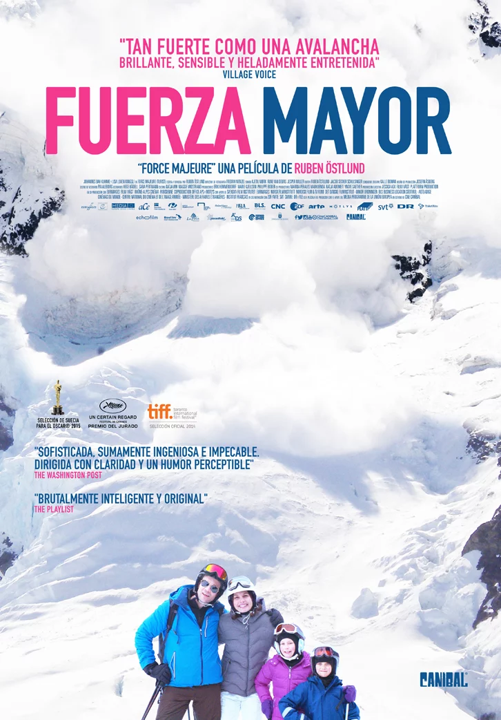Cartel de 'Fuerza mayor' (Foto: Distribuidora)
