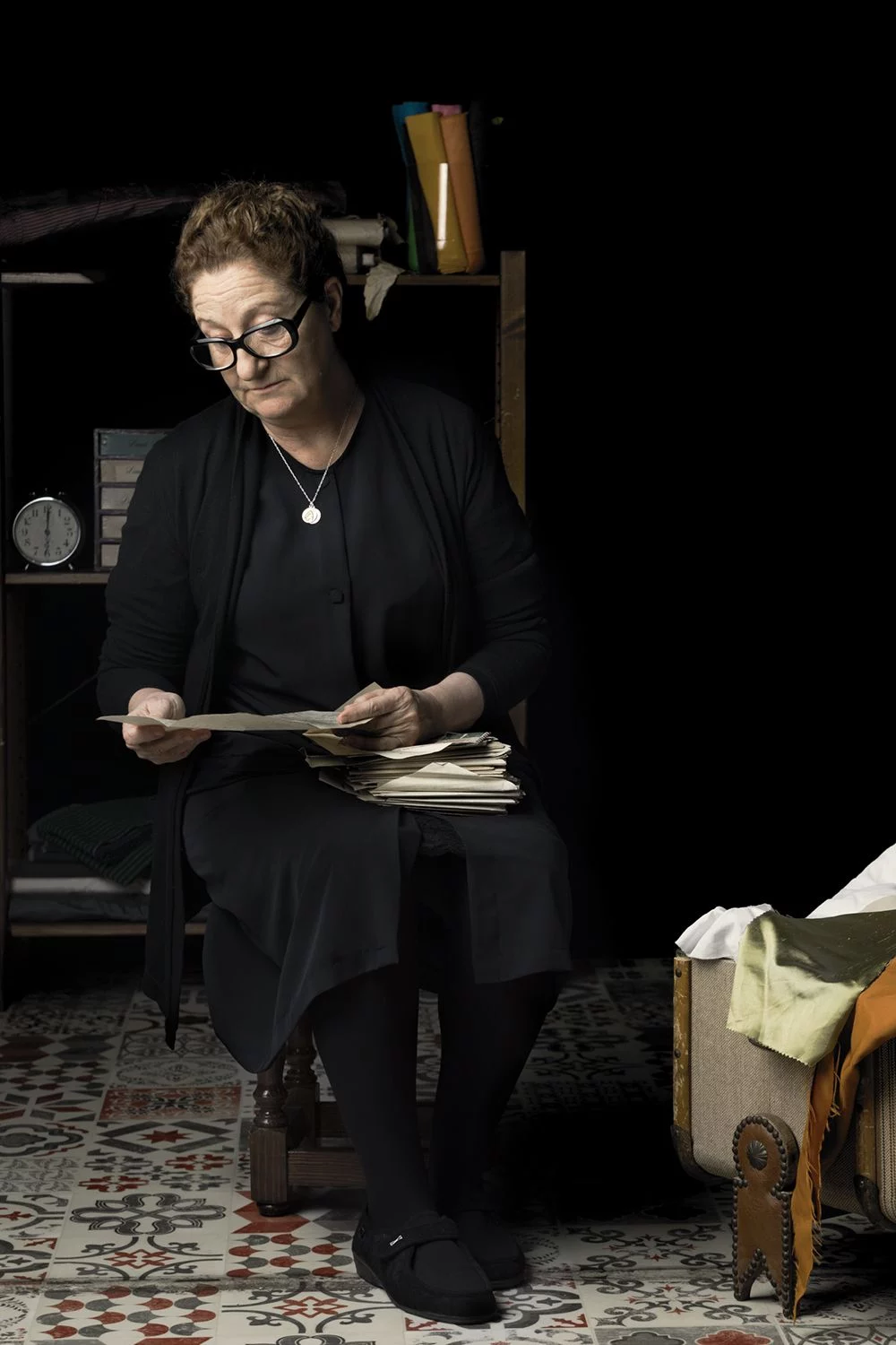 Rosario Pardo en 'Los días de la nieve'